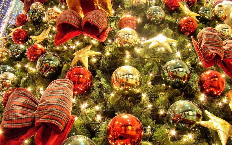 Immagine decorazioni albero di Natale