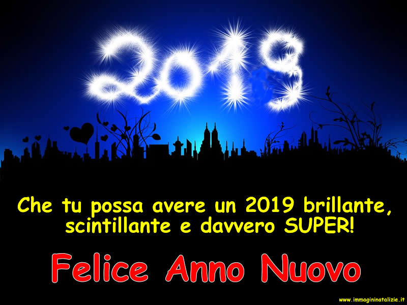 Felice Anno nuovo 2019